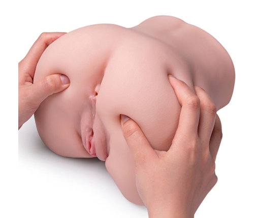 XISE - OLGA VIBRATING REALISTIC VAGINA AND ANUS MASTURBATOR MULTIPOSITION