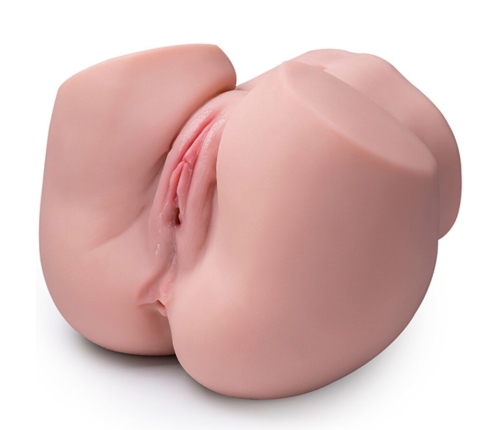 XISE - OLGA VIBRATING REALISTIC VAGINA AND ANUS MASTURBATOR MULTIPOSITION