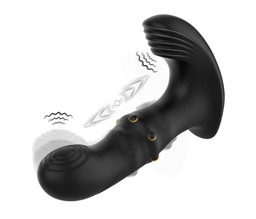 ARMONY - ANAL PROSTATE VIBRATOR REMOTE CONTROL BLACK