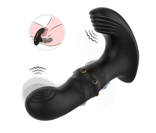 ARMONY - ANAL PROSTATE VIBRATOR REMOTE CONTROL BLACK