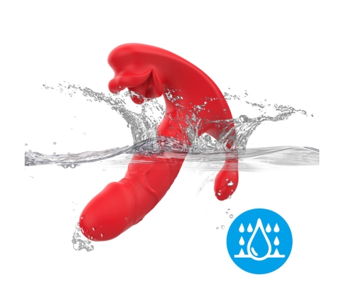 ARMONY - ANAL VIBRATOR PANTY C AND G-SPOT STIMULATOR REMOTE CONTROL RED