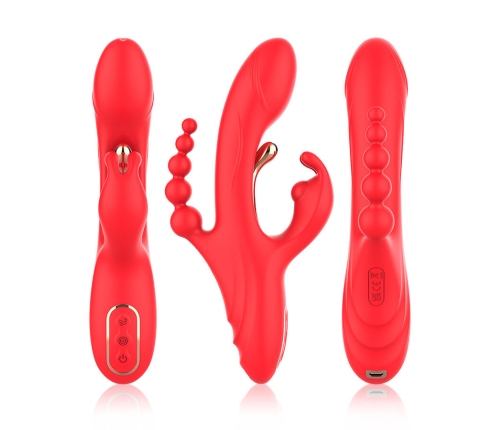 ARMONY - G-SPOT AND CLITORIS STIMULATOR VIBRATOR RED