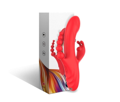 ARMONY - G-SPOT AND CLITORIS STIMULATOR VIBRATOR RED