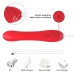 ARMONY - VIBRATOR WITH OSCILLATING TONGUE RED