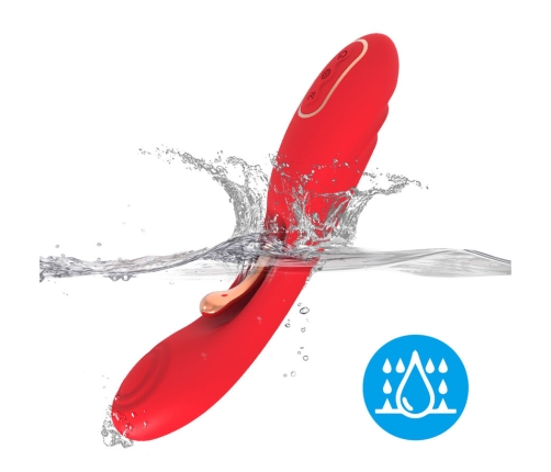ARMONY - VIBRATOR WITH OSCILLATING TONGUE RED