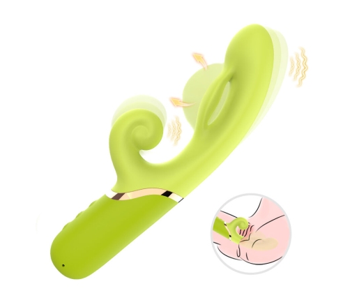 ARMONY - INFLABE POINT A TO STIMULATOR VIBRATOR GREEN