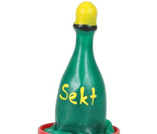 CONDOMERIE - HANDPAINTED NOVELTY CONDOMS CHAMPAGNE