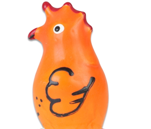 CONDOMERIE - HANDPAINTED NOVELTY CONDOMS ROOSTER MODEL 1
