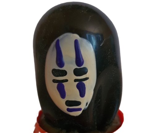 CONDOMERIE - HANDPAINTED NOVELTY CONDOMS MASK GHOST BLACK
