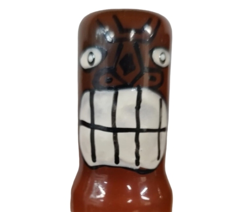 CONDOMERIE - HANDPAINTED NOVELTY CONDOMS TIKI TOTEM-FRIKI-02
