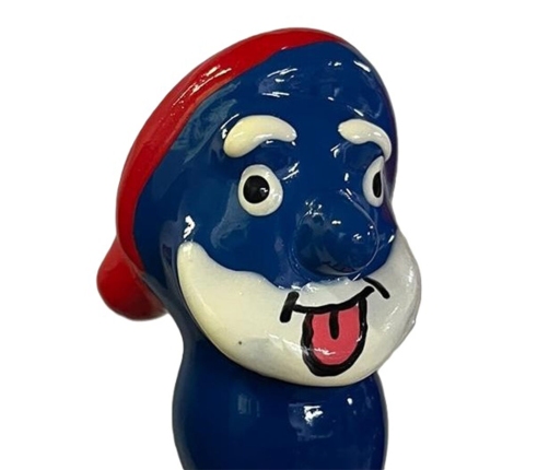 CONDOMERIE - HANDPAINTED NOVELTY CONDOMS BLUE GRANDPA