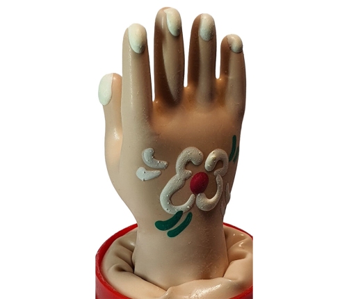 CONDOMERIE - HANDPAINTED NOVELTY CONDOMS HAND MODEL 2