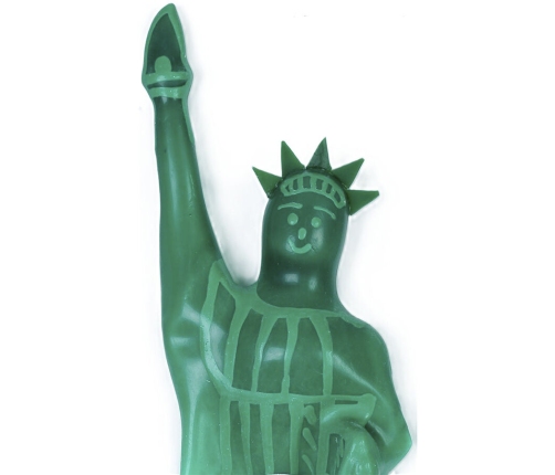 CONDOMERIE - HANDPAINTED NOVELTY CONDOMS STATUE OF LIBERTY MODEL XL