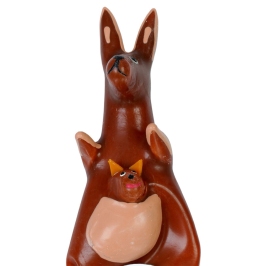 CONDOMERIE - HANDPAINTED NOVELTY CONDOMS KANGAROO MODEL XL