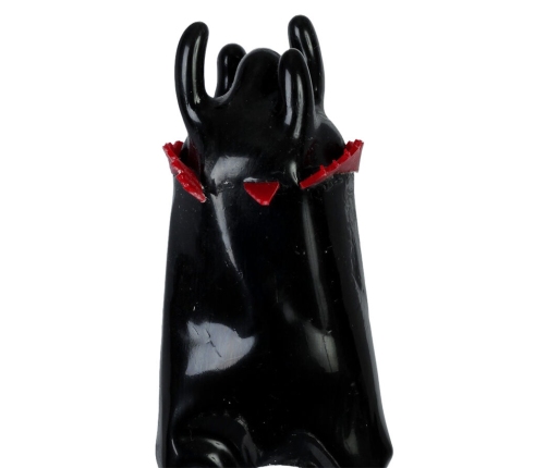 CONDOMERIE - HANDPAINTED NOVELTY CONDOMS BLACK TOWER XL