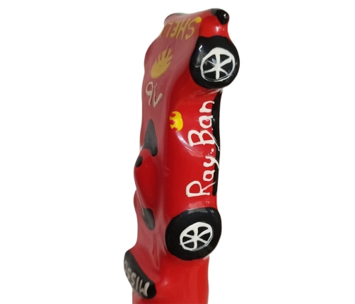 CONDOMERIE - HANDPAINTED NOVELTY CONDOMS F1 FERRARI XL