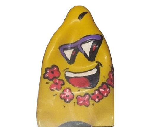 CONDOMERIE - HANDPAINTED NOVELTY CONDOMS FRIKI TIKI XL