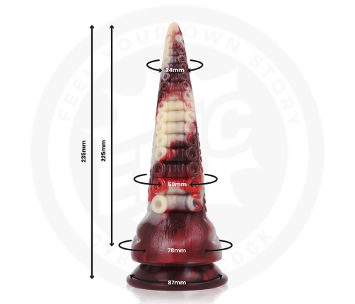 EPIC - DILDO DRAXIS ABYSMAL SHADOW