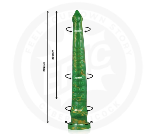 EPIC - DILDO HYLOS GREEN FLASH