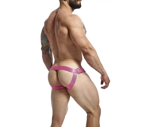 MOB - DNGEON JOCKSTRAP PINK COCK RING ONE SIZE