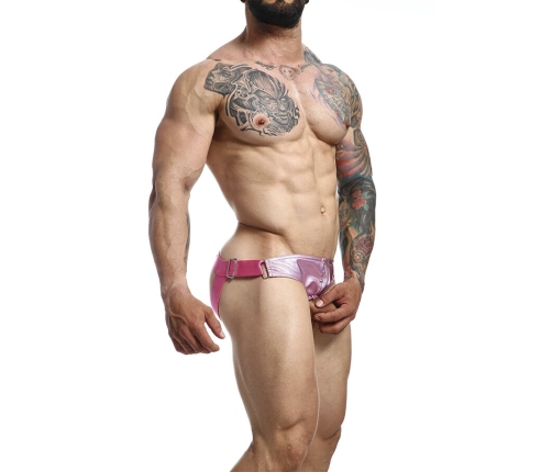 MOB - DNGEON JOCKSTRAP PINK COCK RING ONE SIZE