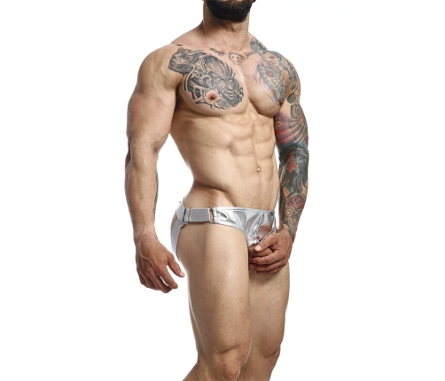 MOB - DNGEON JOCKSTRAP SILVER COCK RING ONE SIZE