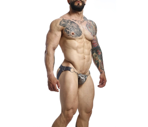 MOB - DNGEON SNAP JOCKSTRAP GRAY ONE SIZE
