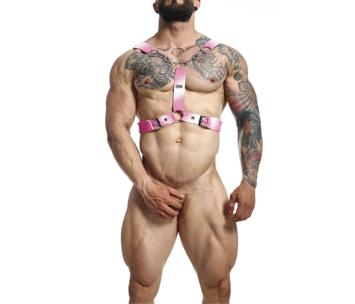 MOB - DNGEON PINK CHAIN HARNESS ONE SIZE Y