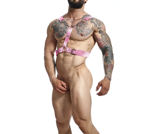 MOB - DNGEON PINK CHAIN HARNESS ONE SIZE Y