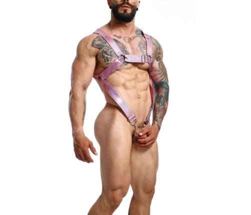 MOB - DNGEON CROSSED PENIS HARNESS ONE SIZE