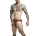 MOB - DNGEON JOCKSTRAP RED COCK RING ONE SIZE