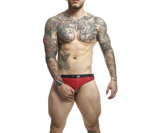 MOB - DNGEON JOCKSTRAP RED COCK RING ONE SIZE