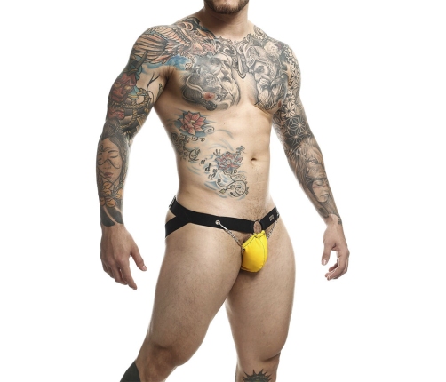 MOB - DNGEON YELLOW JOCKSTRAP WITH CHAINS ONE SIZE