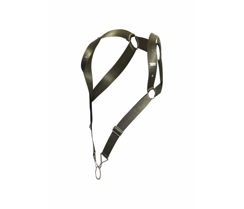 MOB - DNGEON GREEN STRAIGHT BACK HARNESS ONE SIZE