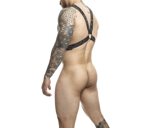 MOB - DNGEON SILVER HARNESS WITH CHAINS ONE SIZE