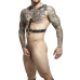 MOB - DNGEON SILVER HARNESS WITH CHAINS ONE SIZE