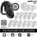 ADDICTED TOYS LOCKED - MINDNIGHT CELL PENIS CAGE SIZE S 4.8 CM