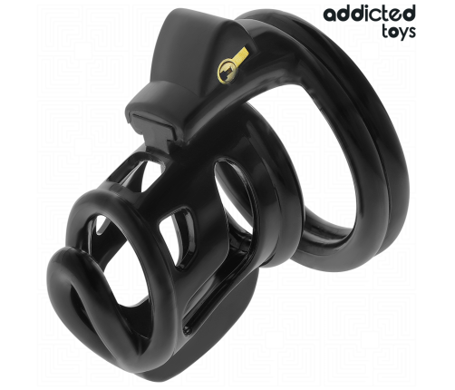 ADDICTED TOYS LOCKED - GILDEN CAGE SILICONE PENIS CAGE 8.5 CM