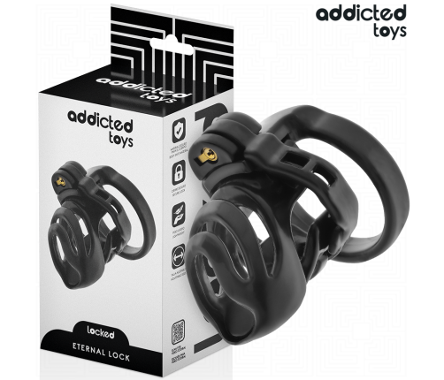 ADDICTED TOYS LOCKED - ETERNAL LOCK PENIS CAGE 9 CM