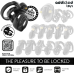 ADDICTED TOYS LOCKED - ETERNAL LOCK PENIS CAGE 9 CM
