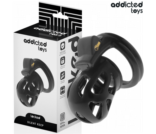 ADDICTED TOYS LOCKED - SILENT KEEP PENIS CAGE 7.5 CM