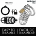 ADDICTED TOYS LOCKED - IRON CELL METAL PENIS CAGE SIZE M