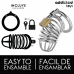 ADDICTED TOYS LOCKED - IRON CELL METAL PENIS CAGE 4 CM SIZE S
