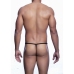 MOB - BLACK TEAR-SHAPED THONG SIZE L/XL