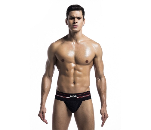 MOB - CLASSIC BLACK THONG SIZE L