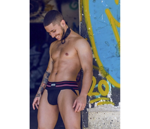 MOB - CLASSIC BLACK THONG SIZE M