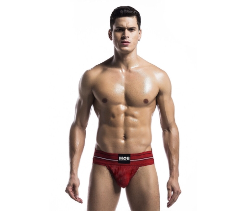 MOB - CLASSIC RED THONG SIZE S