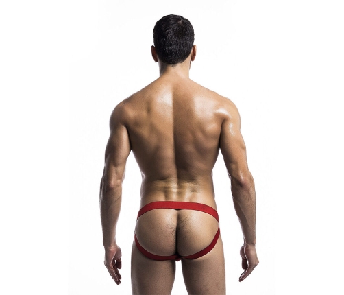 MOB - RED FETISH JOCKSTRAP SWIMSUIT SIZE M