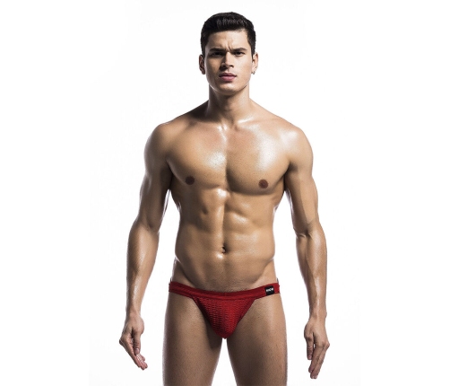 MOB - RED FETISH JOCKSTRAP SWIMSUIT SIZE XL