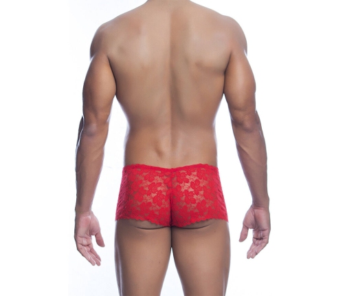 MOB - RED LACE BOXER SIZE S/M